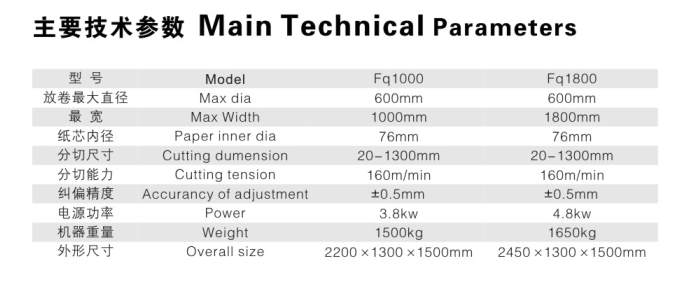 HY-FQ1000/1800型 微机控制靠背式分切机 HY-FQ1000/1800型 微机控制靠背式分切机